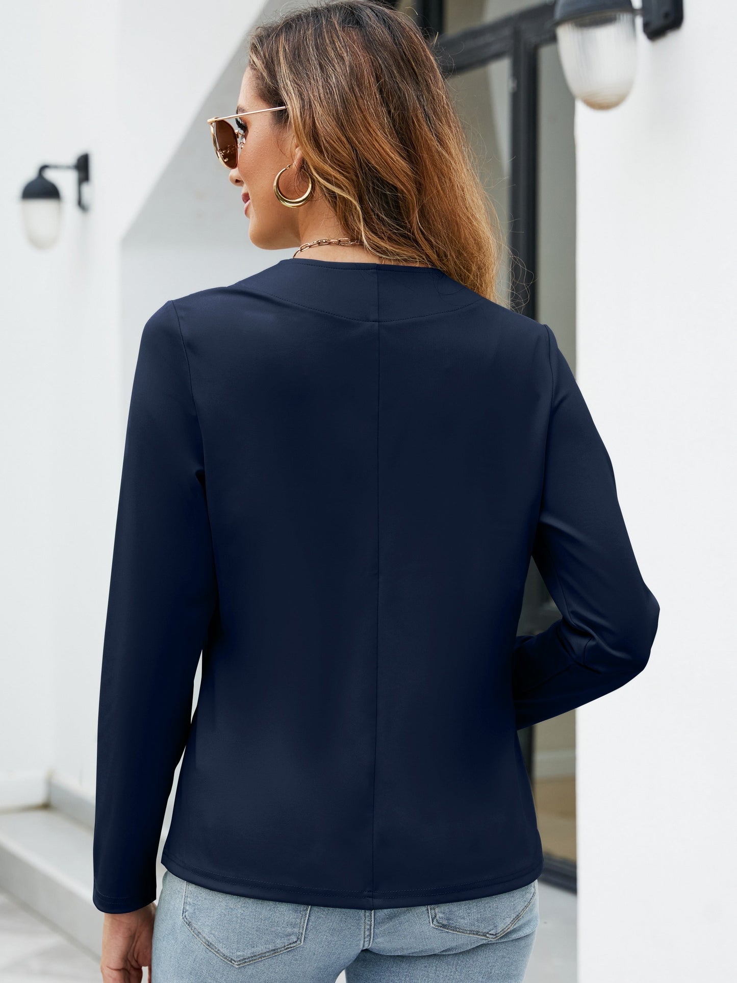 Women's Open Front Blazer Jacket