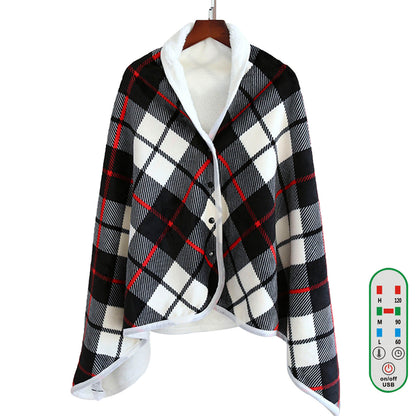 Snuggly Electric Heated Blanket with Temperature Controller