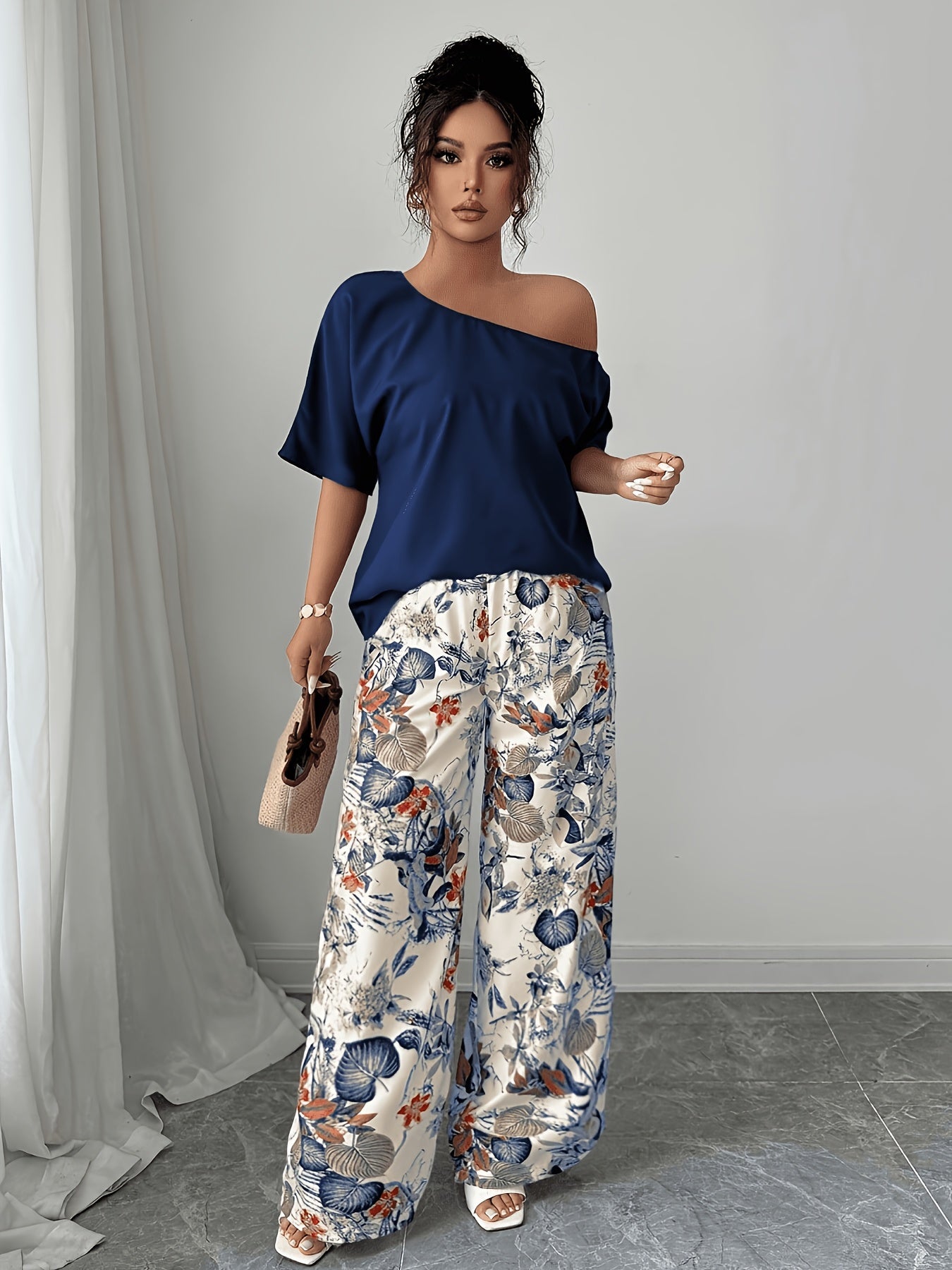 Rosamund | 2-Piece Off-Shoulder Set