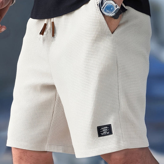 Marcus | Waffle Knit Shorts