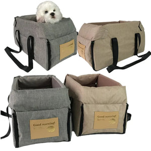 Portable Dog Car Seat Bed – A Central, Safe Haven for Small Dogs and Cats