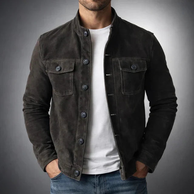 Apollo | Classic Pocket Suede Jacket