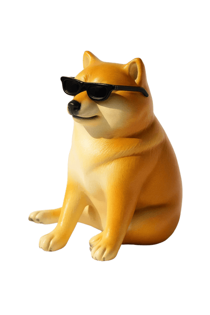 Yellow Doge Advent Calendar 2025