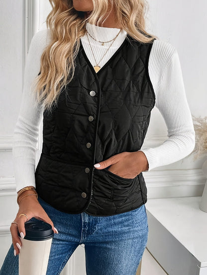 Kendra | Reversible Quilted Vest