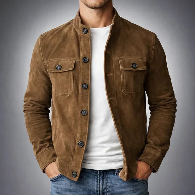 Apollo | Classic Pocket Suede Jacket