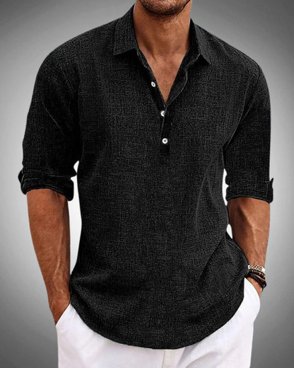 Marcus | Refined Button-Front Classic Shirt