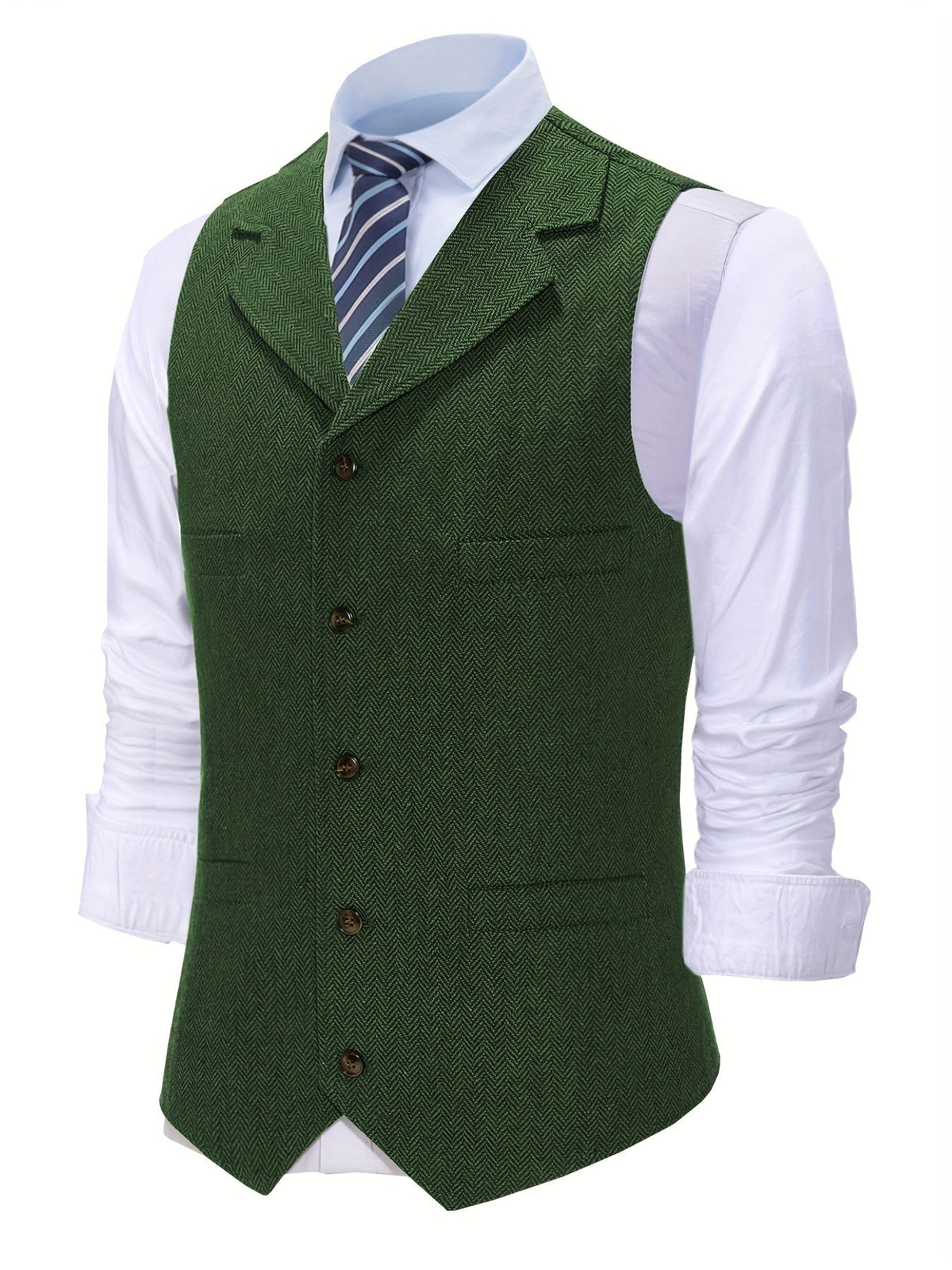 Arthur | Refined Herringbone Waistcoat