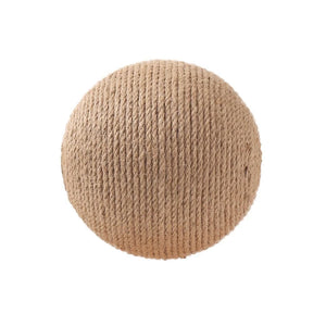 Cat Scratching Ball Toy Kitten Sisal Rope Ball Board