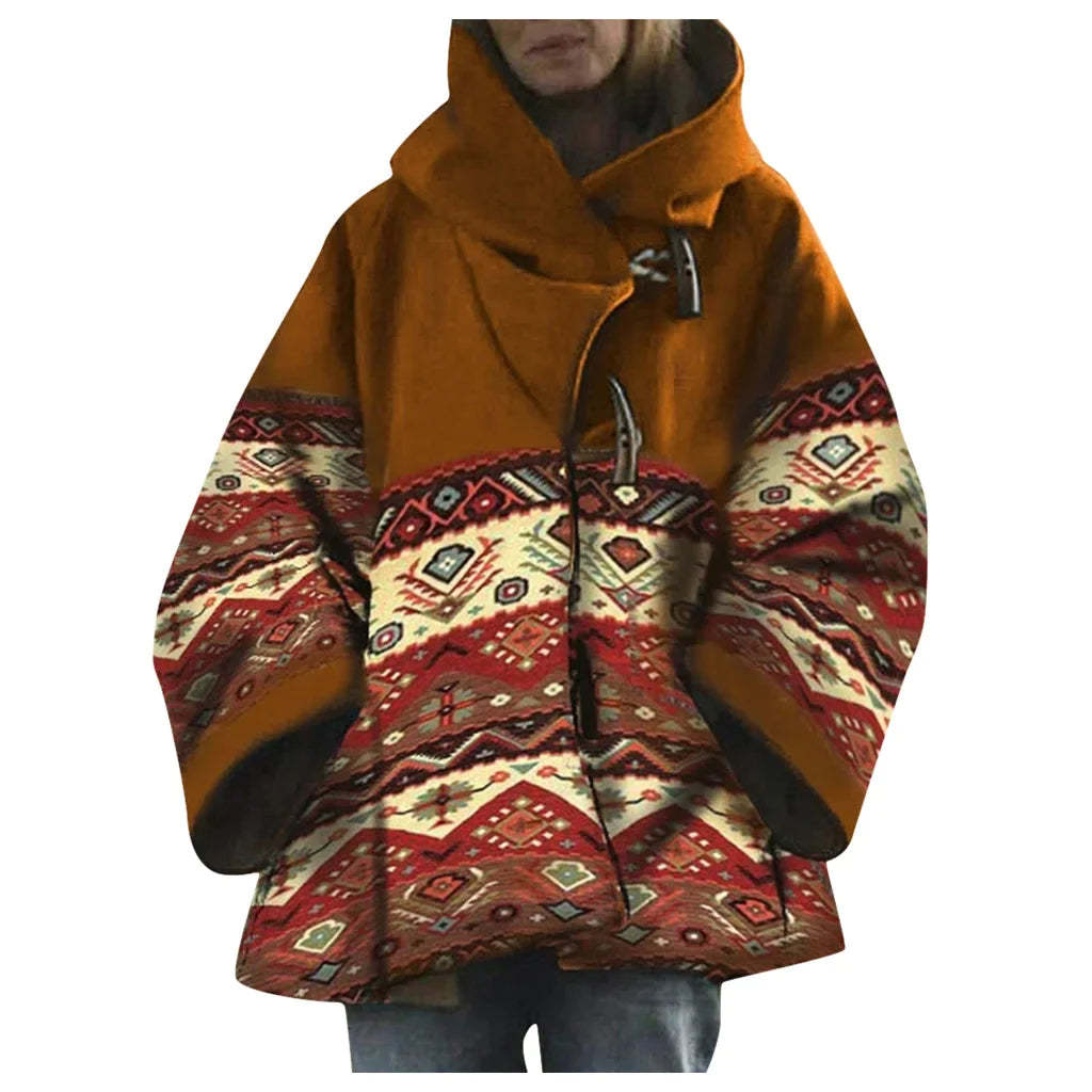 Yellowstone Beth Dutton Blue Hooded Kelly Reilly Wool Blend Coat