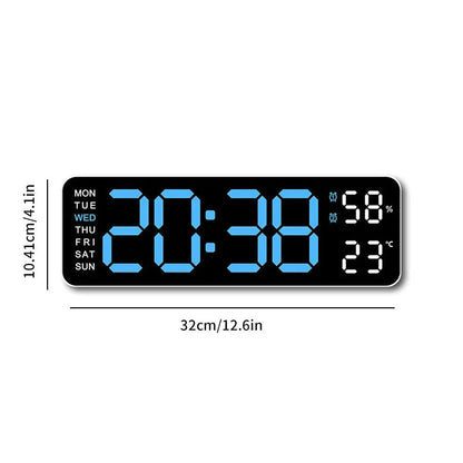Upgraded Digital Wall Clock Large Display