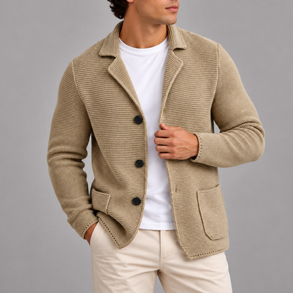 Brennan | Knitted Blazer Cardigan