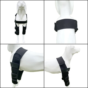 Adjustable Dog Elbow Protector - Canine Front Leg Brace