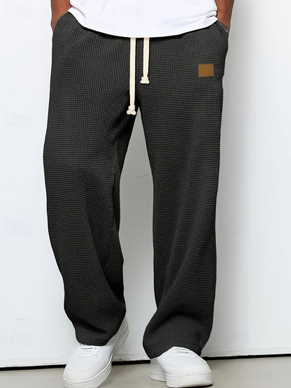 Bryce| Men's Relaxed Textured Pants