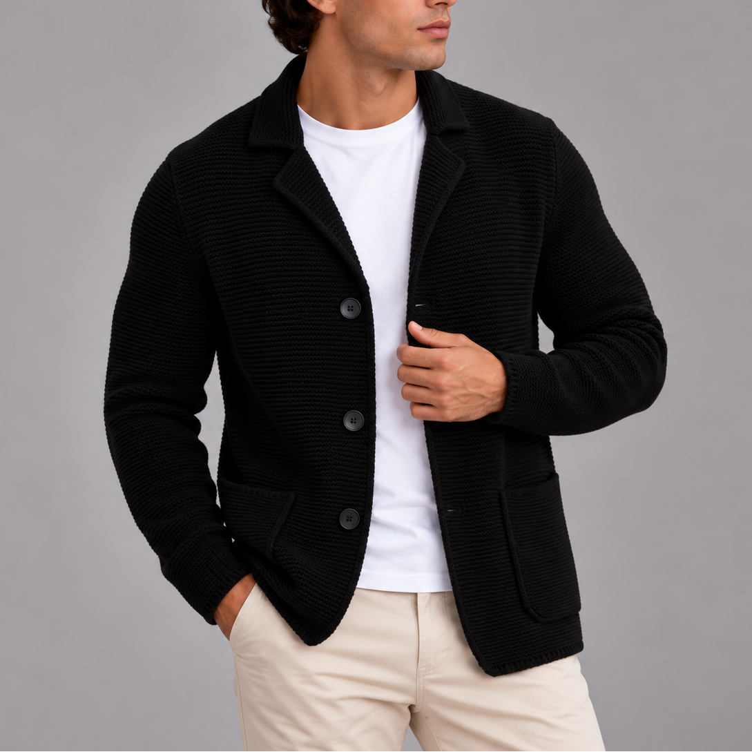 Brennan | Knitted Blazer Cardigan