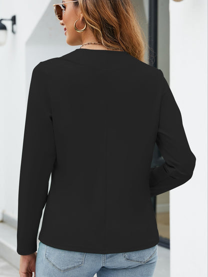 Women's Open Front Blazer Jacket