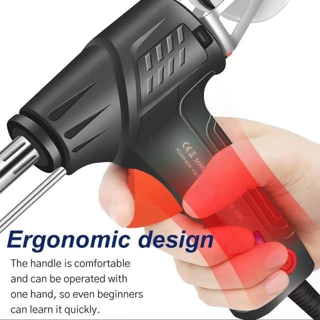 MIC Multi-Function Soldering Iron and Gun Set – 60W Precision Tool for DIY and Repairs