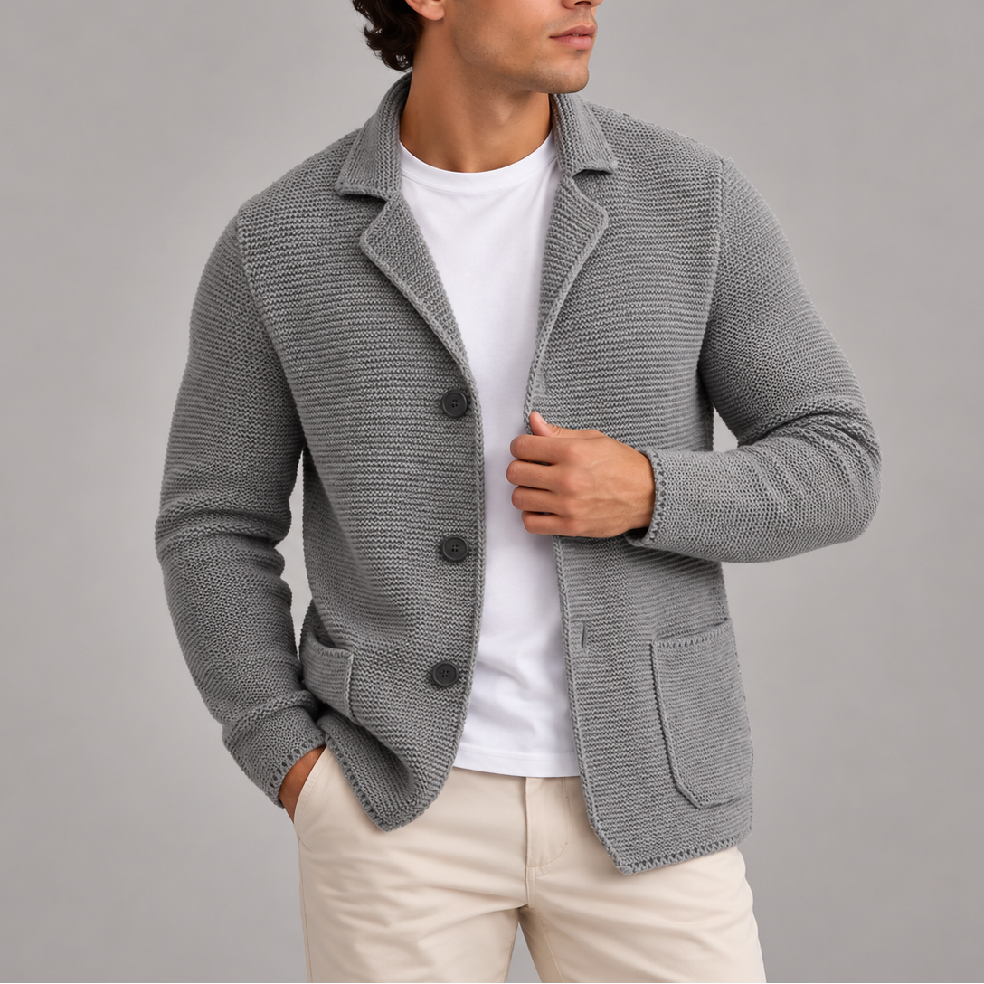 Brennan | Knitted Blazer Cardigan
