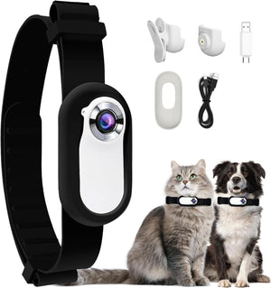 Cat Pet Collar Camera w/ Video and Photo Capabilities