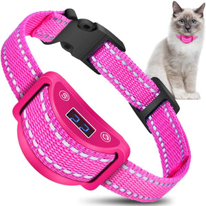 Automatic Meowing Deterrent and Training Collar for Cats