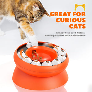 Cat Slow Feeder - Interactive Cat Slow Feeder Bowl