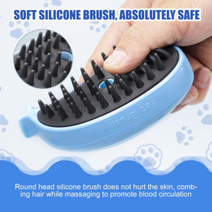 3 in 1 Steam Brush for Cats and Dogs