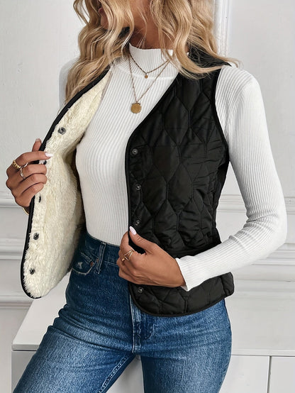 Kendra | Reversible Quilted Vest