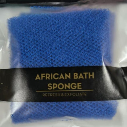 African Exfoliating Net Sponge (with Lemon Turmeric and Kojic Acid Brightening Soap)