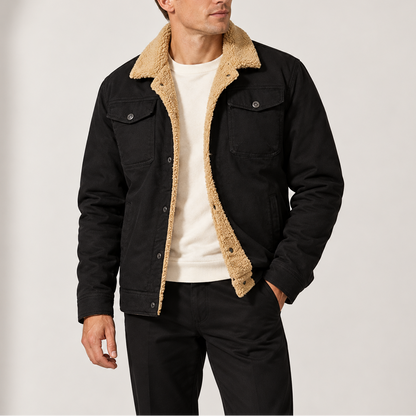 Lachlan | Sherpa-Lined Trucker Jacket