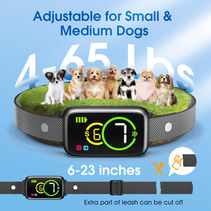 AI Automatic Dog Bark Collar - Smart No Shock Anti Bark Training Collar