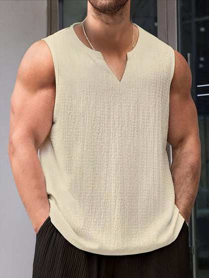 Men's Relaxed Sleeveless Tank Top