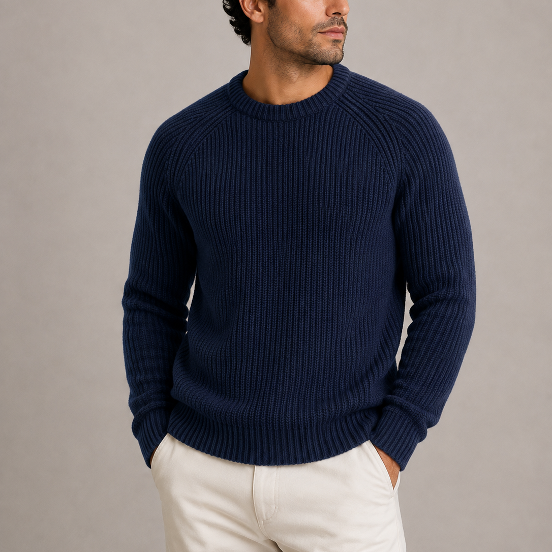 Fenwick | Fisherman Rib Knit Sweater
