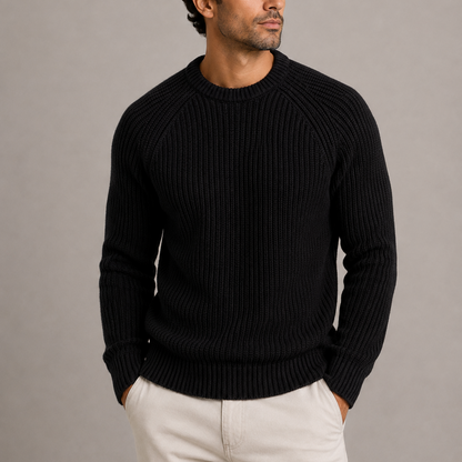 Fenwick | Fisherman Rib Knit Sweater