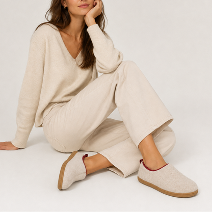 Ridley | Unisex Supportive Fleece Slippers