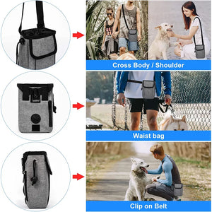 Premium Dog Travel Tote Bag With 2 Dog Bowls