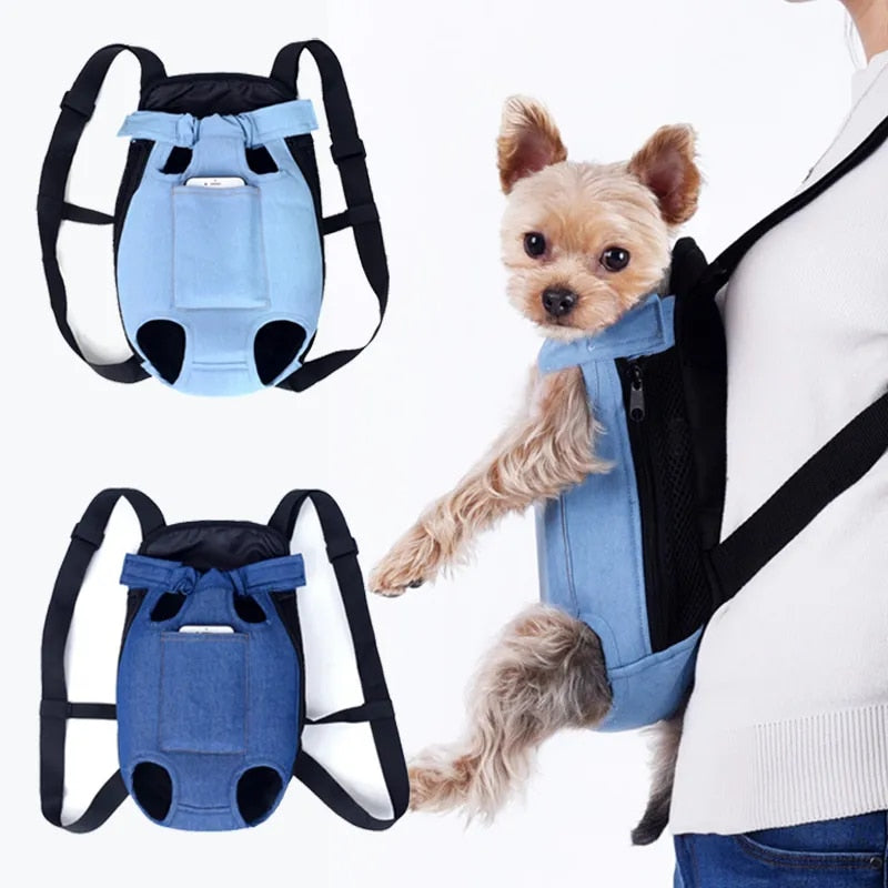 Fashion Pet Dog Backpack - Outdoor Travel Dog and Cat Carrier Bag