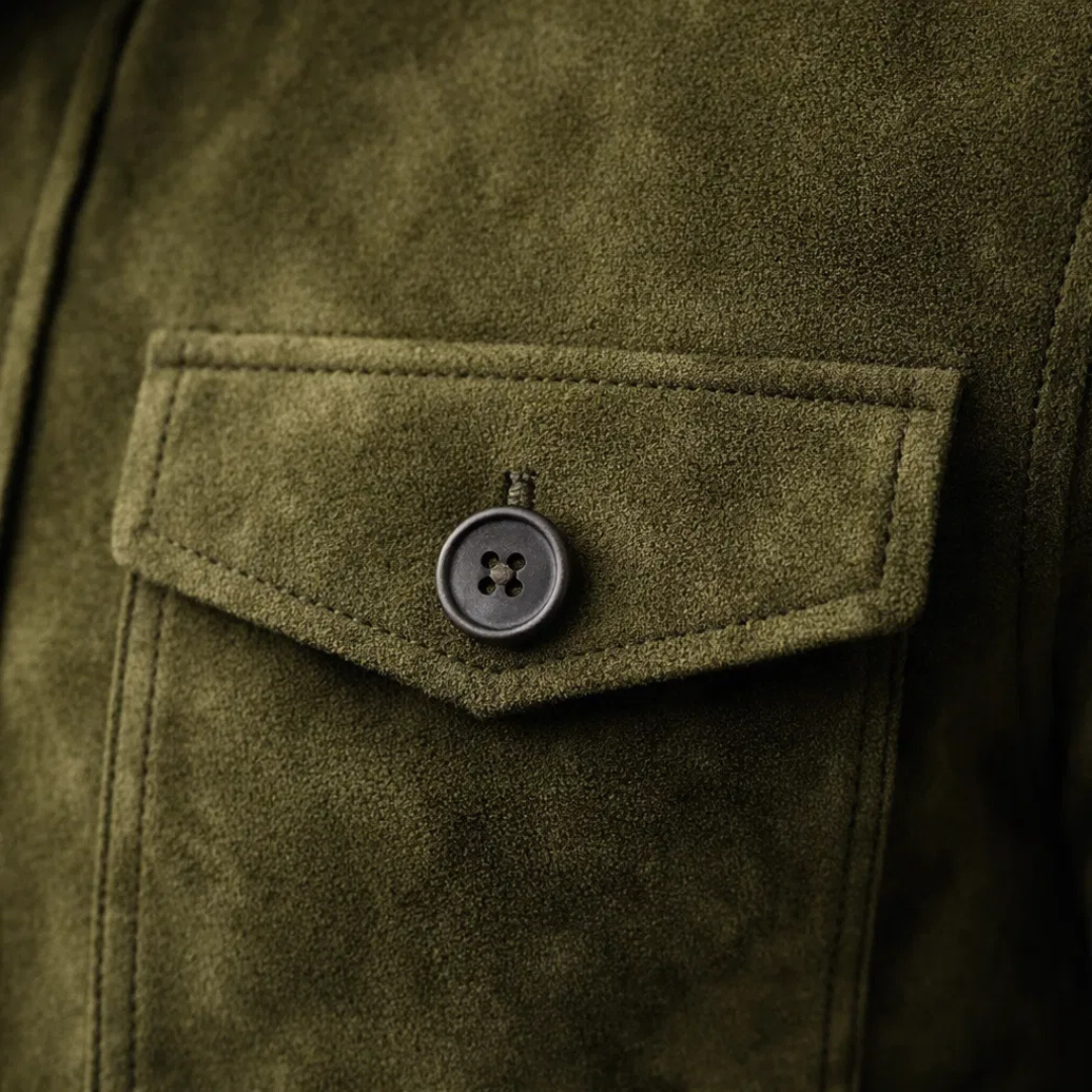 Apollo | Classic Pocket Suede Jacket