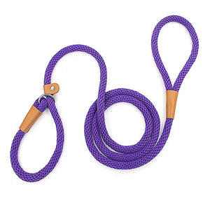 Dog Leash with Comfortable Padded Handle and Highly Reflective Threads for Small Medium and Large Dogs