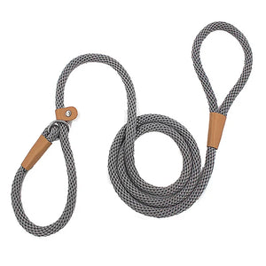 Dog Leash with Comfortable Padded Handle and Highly Reflective Threads for Small Medium and Large Dogs