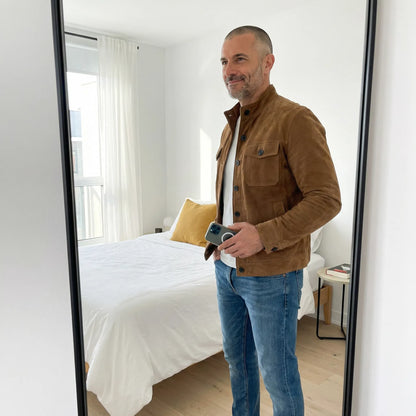 Apollo | Classic Pocket Suede Jacket