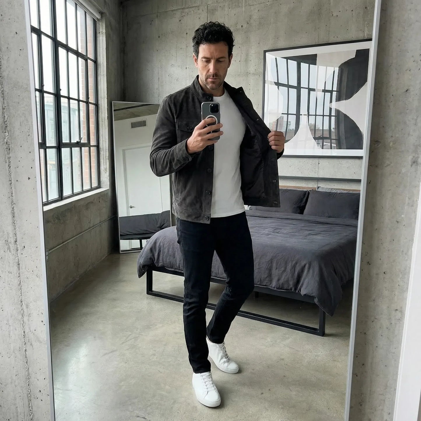 Apollo | Classic Pocket Suede Jacket
