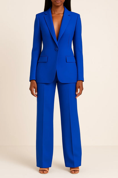 Elegant Women's Suit | Tailored Pant Suits for Women with Long Blazer | Professional Attire for Confident Style 3