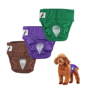 Female Dog Diapers Highly Absorbent Adjustable Reusable Doggie Diapers