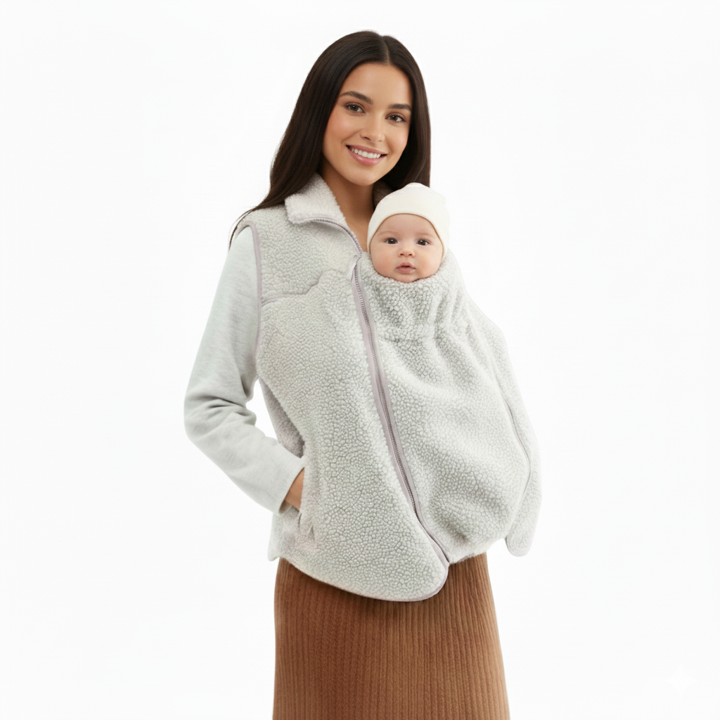 MAMA Babywearing Fleece Jacket And Vest