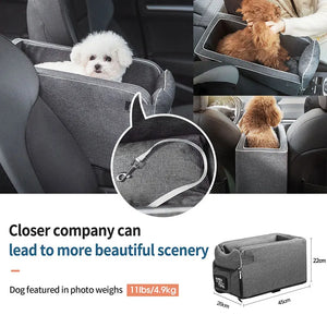 Car Pet Seat Dog Car Seat Central Control Nonslip Carriers