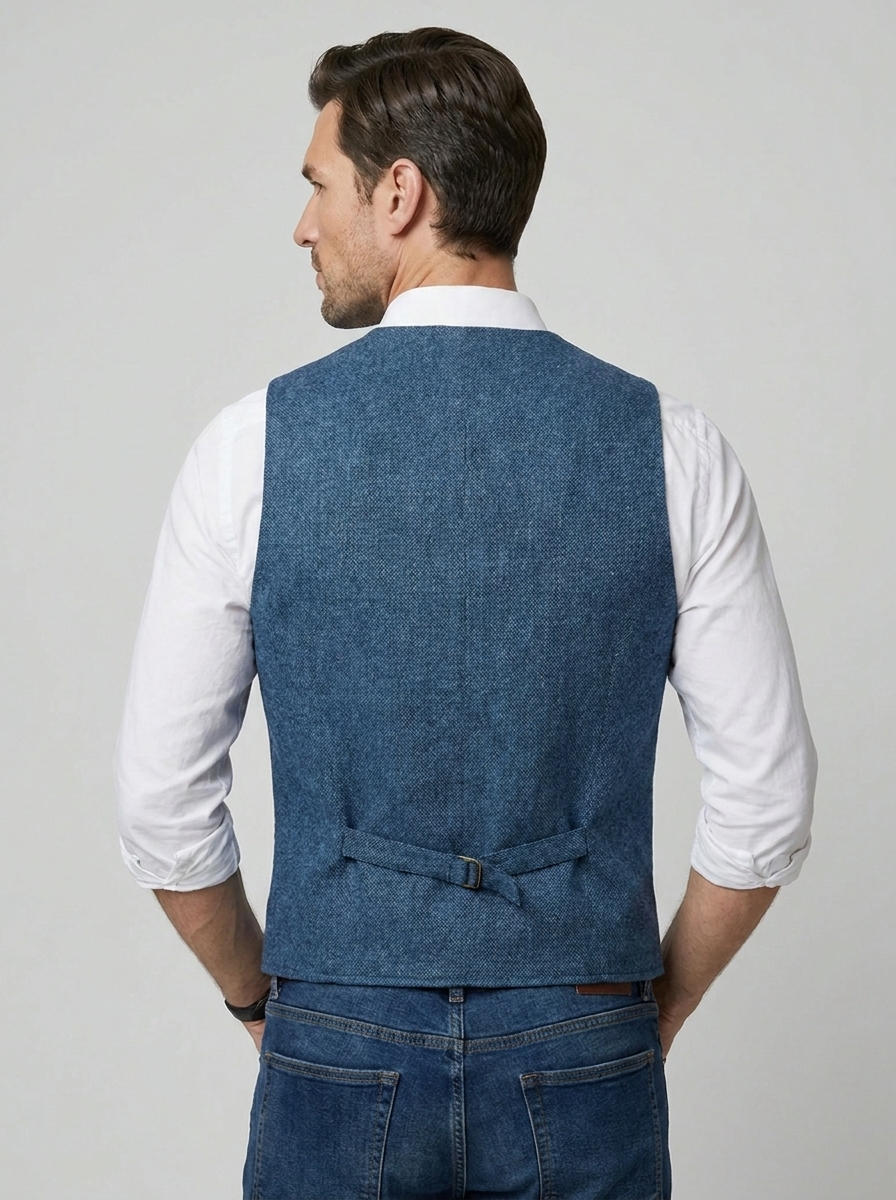 Matteo | Button-Front Men's Waistcoat