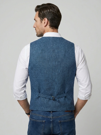 Matteo | Button-Front Men's Waistcoat
