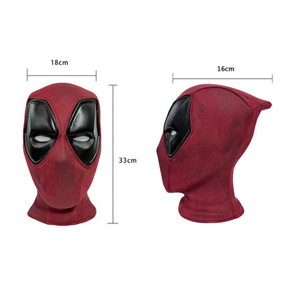 Deadpool Leather Mask Headgear