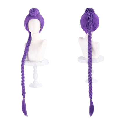 KPop Rumi Wig for Child or Adult Purple Rumi Hair Cosplay Costume Accessory