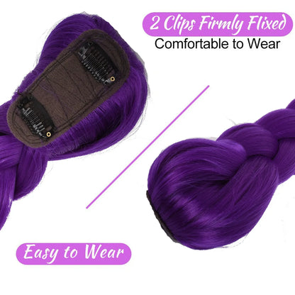 KPop Rumi Wig for Child or Adult Purple Rumi Hair Cosplay Costume Accessory