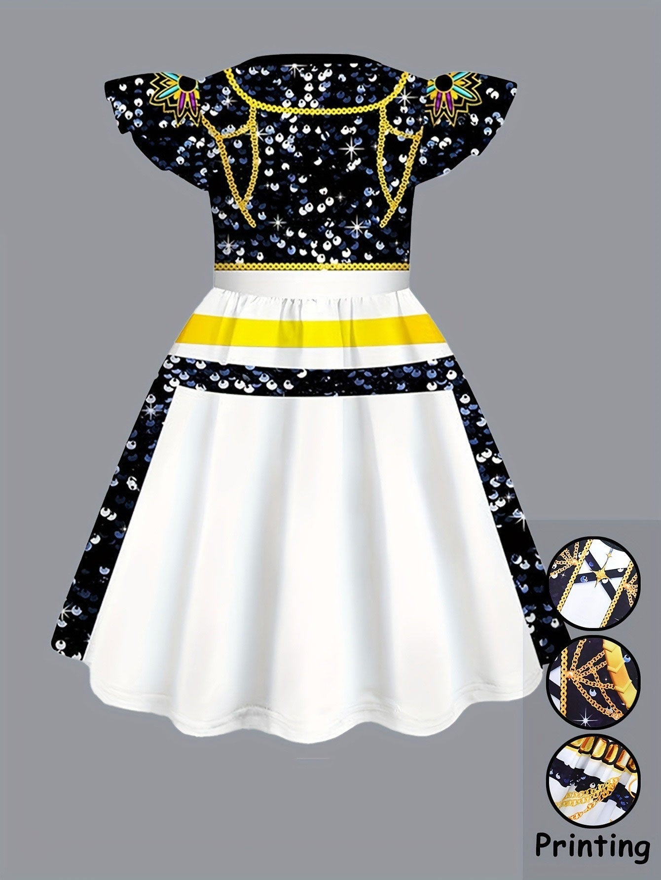 Girls KPop Dress Rumi / Mira / Zoey Cosplay Dress Party or Daily Dress Up Outfit